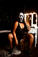 Kline Model Call Halloween Boudoir