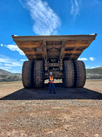 Me and a haul truck